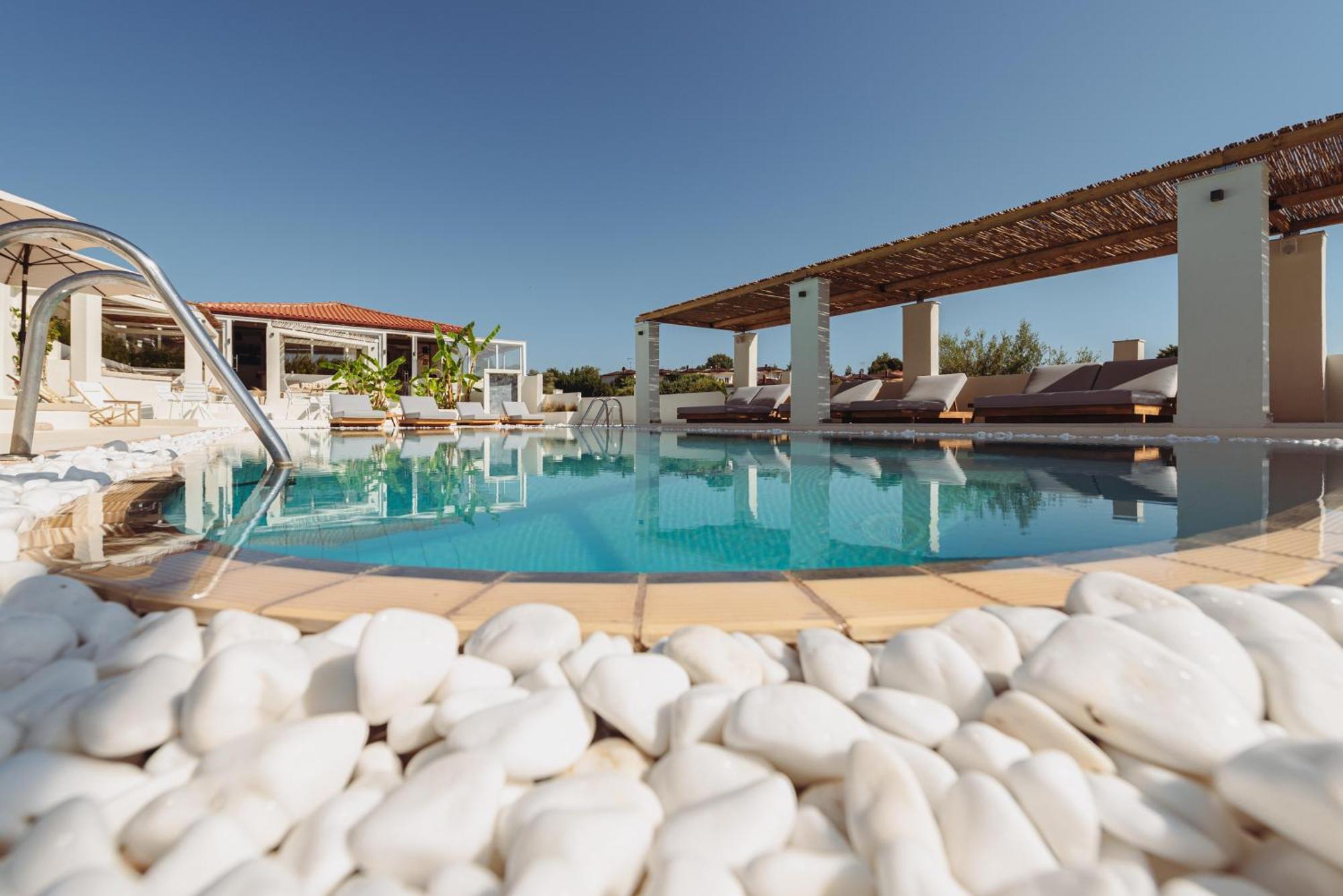 Ampelia Hotel Kassandra Hanioti Exteriör bild