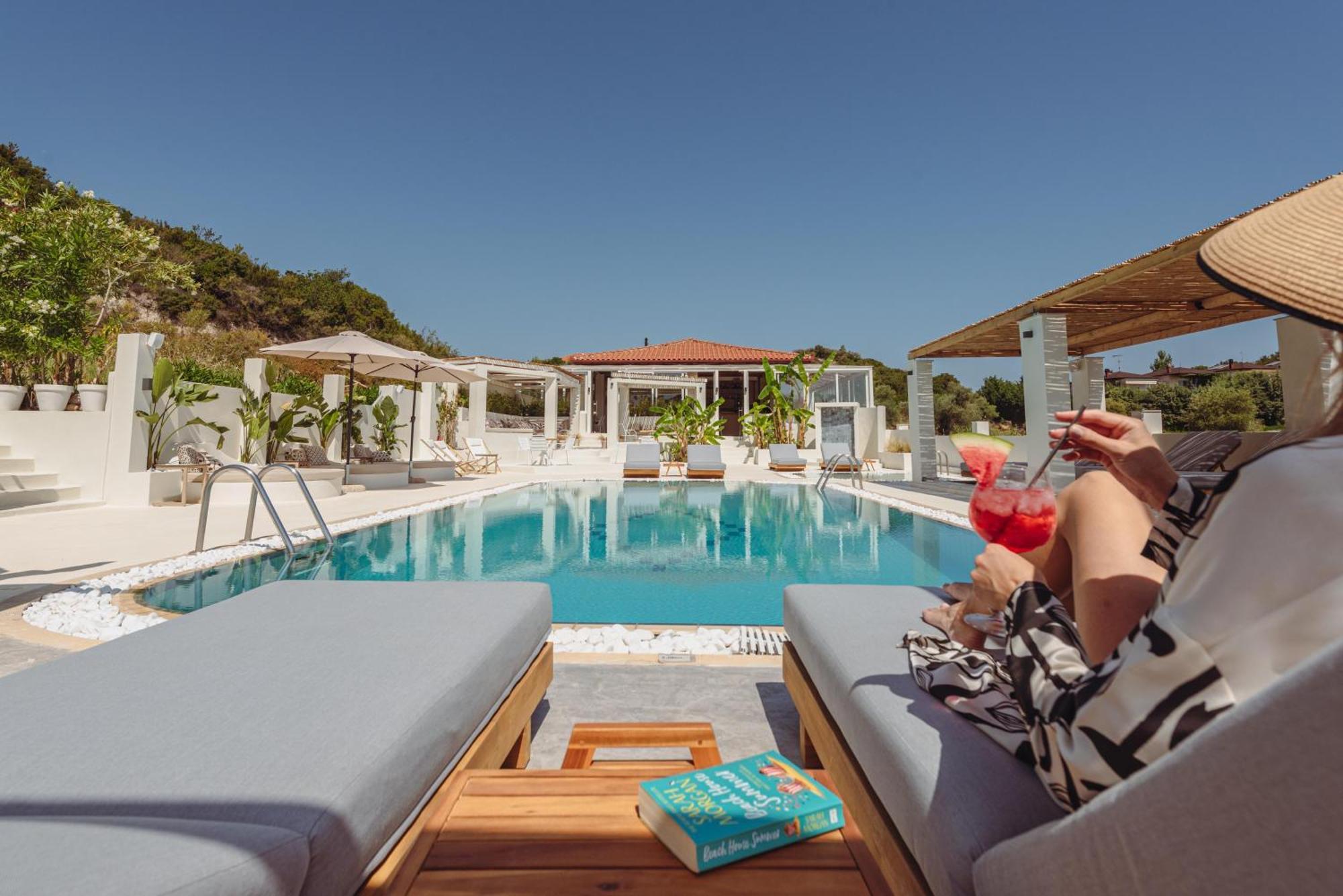 Ampelia Hotel Kassandra Hanioti Exteriör bild