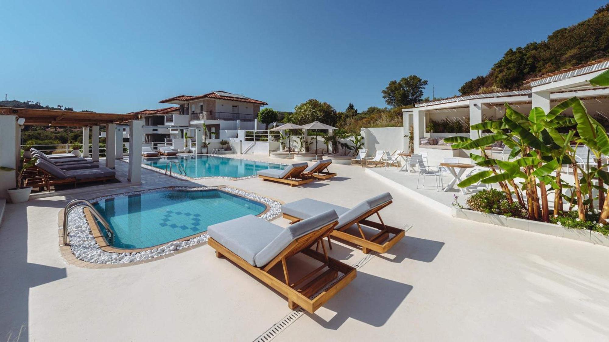 Ampelia Hotel Kassandra Hanioti Exteriör bild