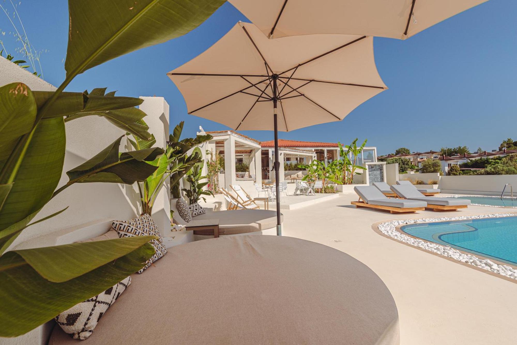 Ampelia Hotel Kassandra Hanioti Exteriör bild